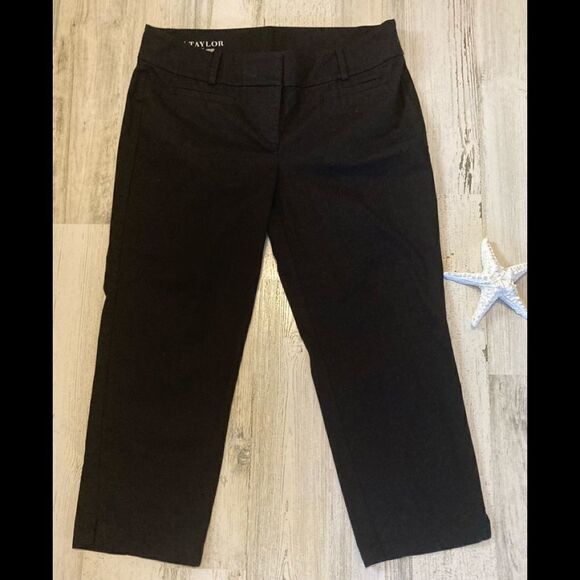 Ann Taylor Cambridge Black Pants Size 4 - Picture 2 of 7